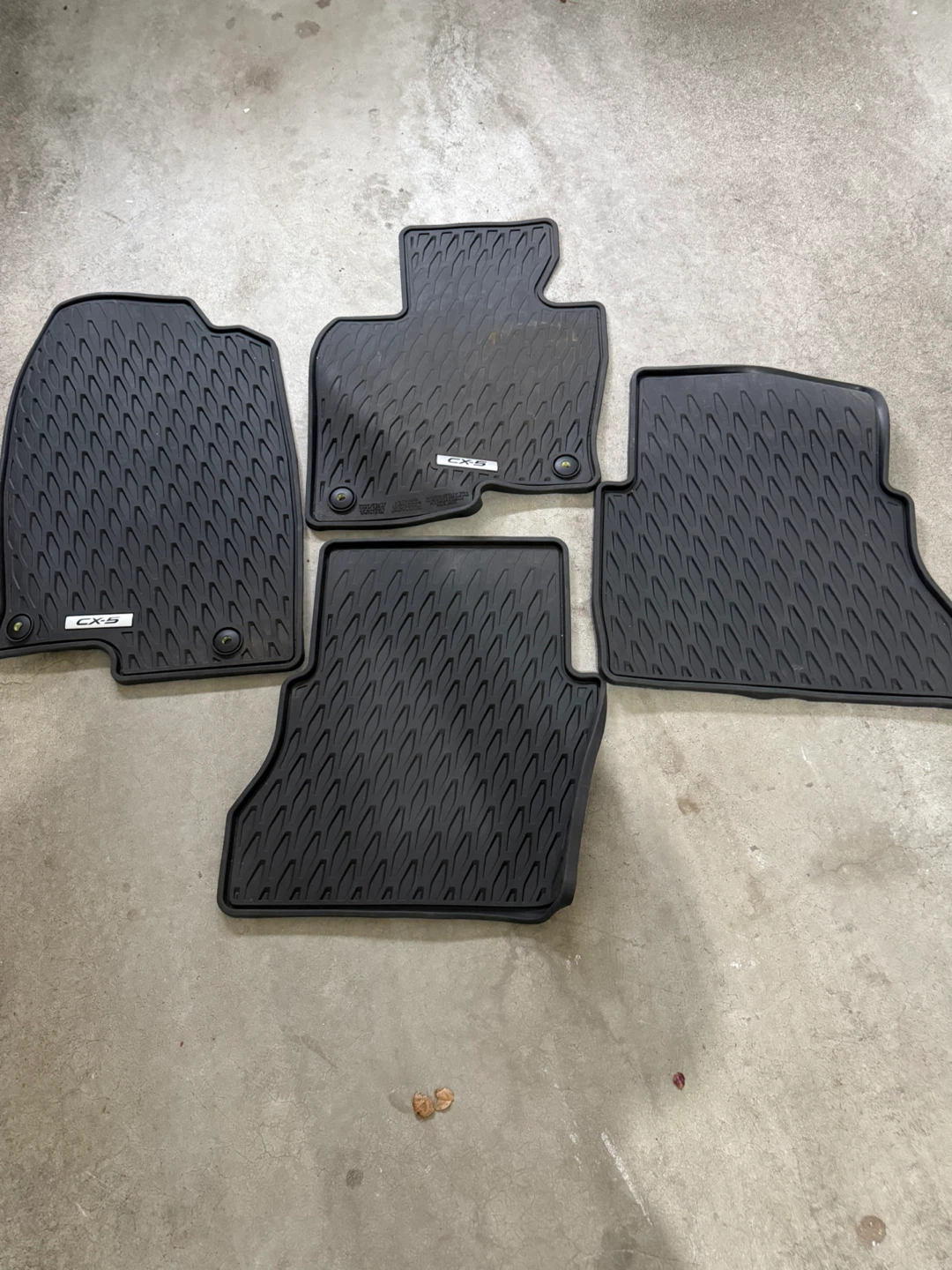 Mazda CX-5 All Weather Floor Mats - Black
