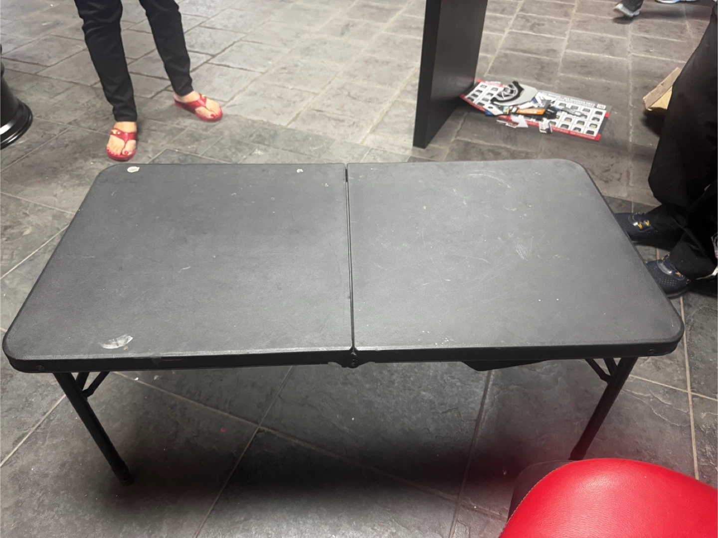 Folding Table - Black - photo 3