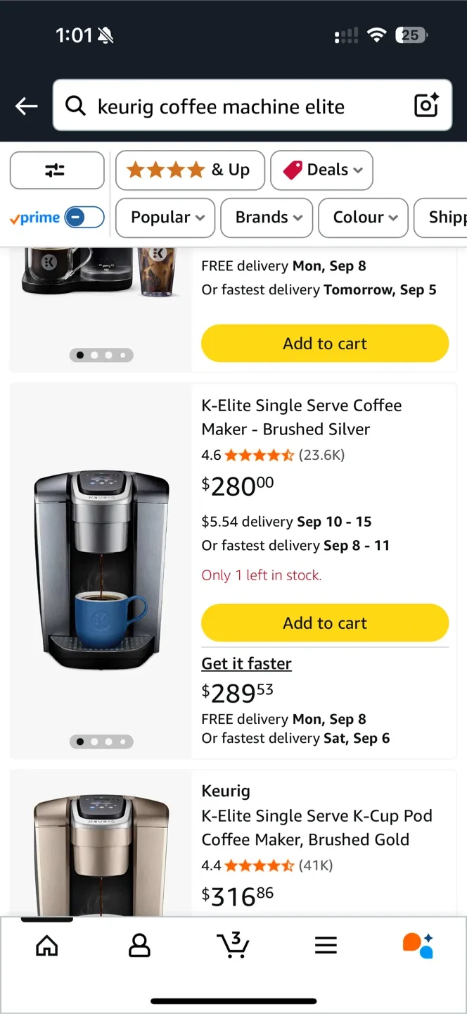 Keurig K-Elite capsule Coffee Maker image indicator(2)