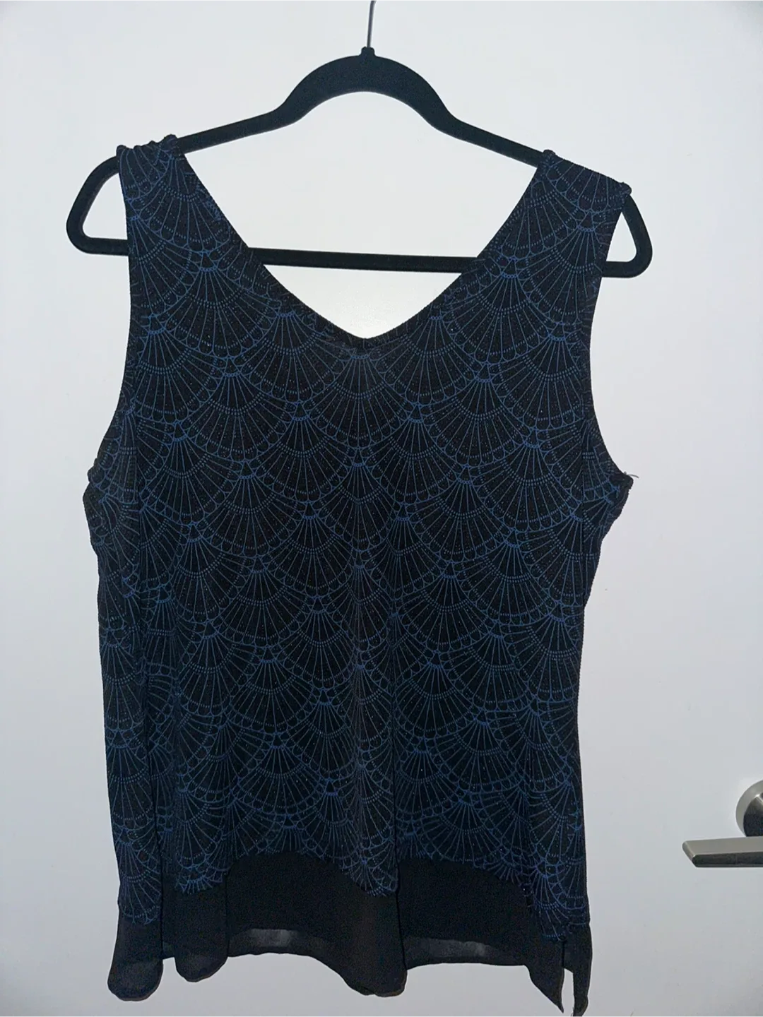 *EUC* Black and Blue tank top image indicator(2)