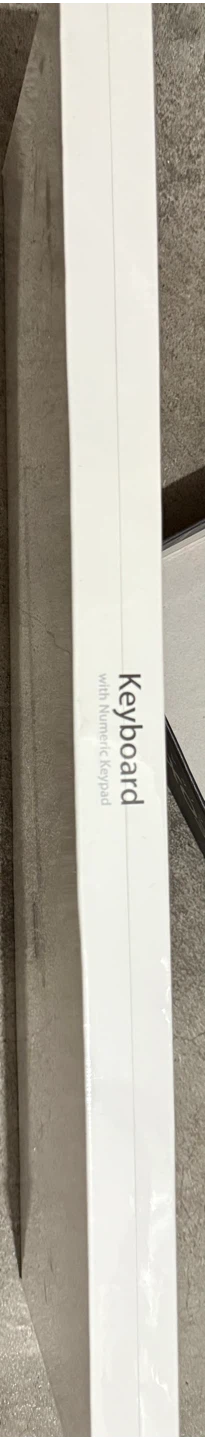 New Apple Magic Keyboard with Numeric Keypad