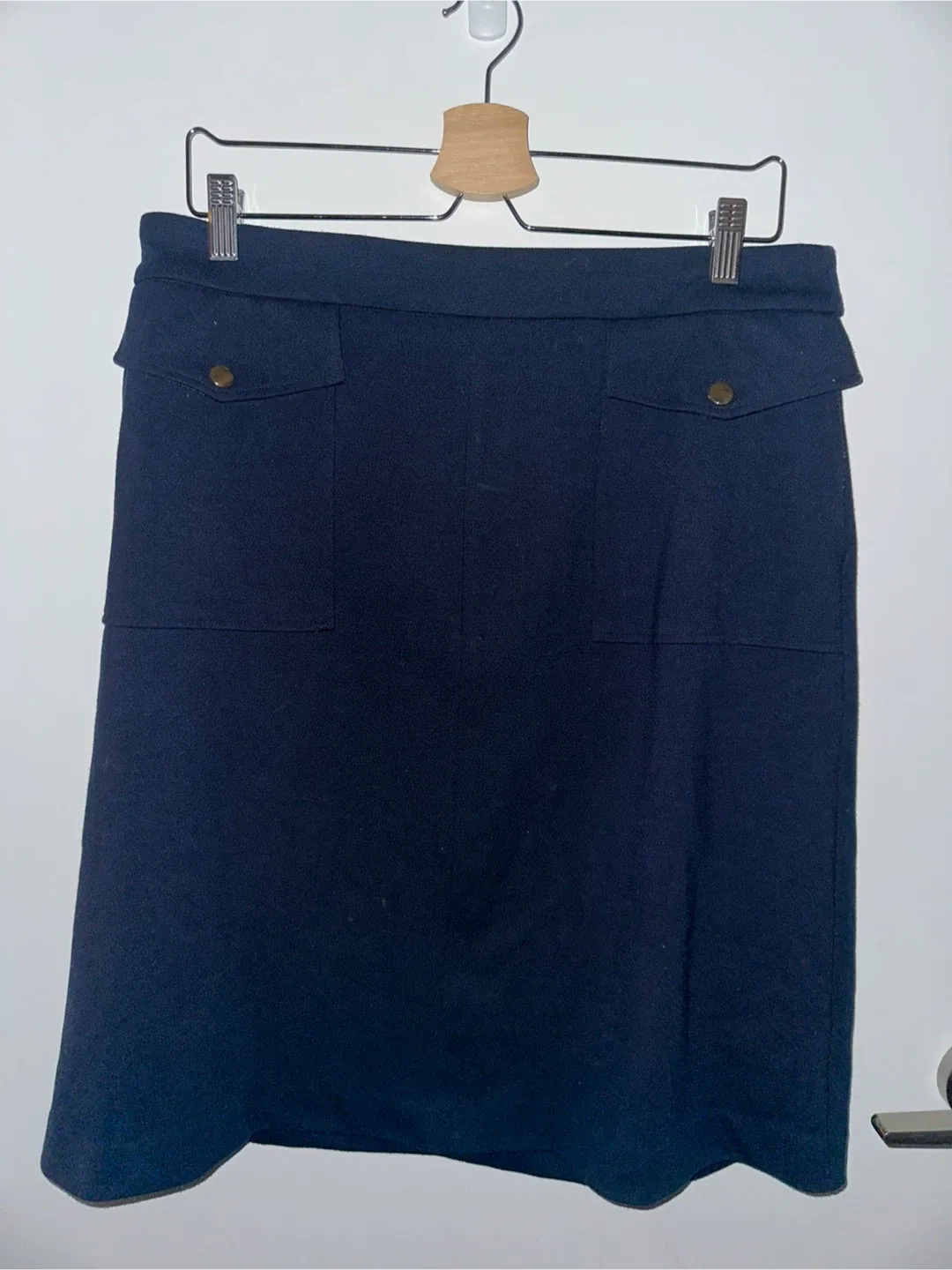 *EUC* - Navy Blue Skirt thumbnail