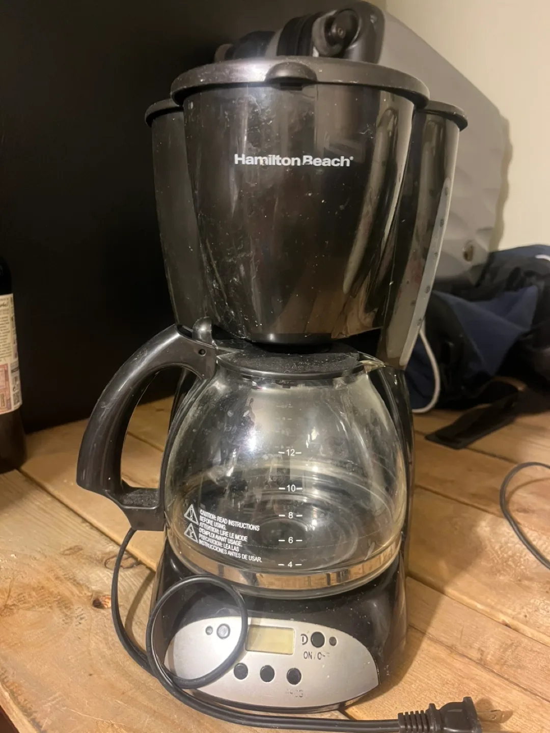 Hamilton Beach Coffee Maker image indicator(2)