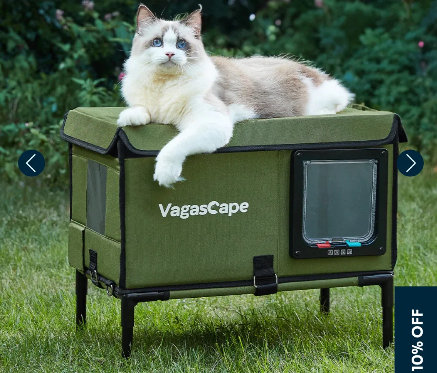 Vagascape - All Seasons Pre-Assembled Cat House (BRAND NEW)
