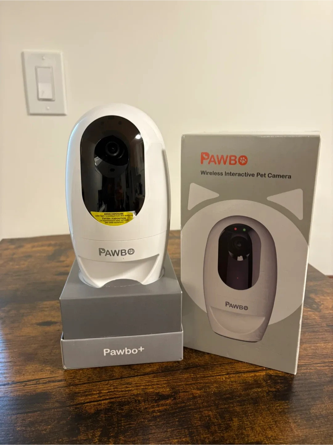 Pawbo+ Wireless Interactive Pet Camera - New in Box! image indicator(4)