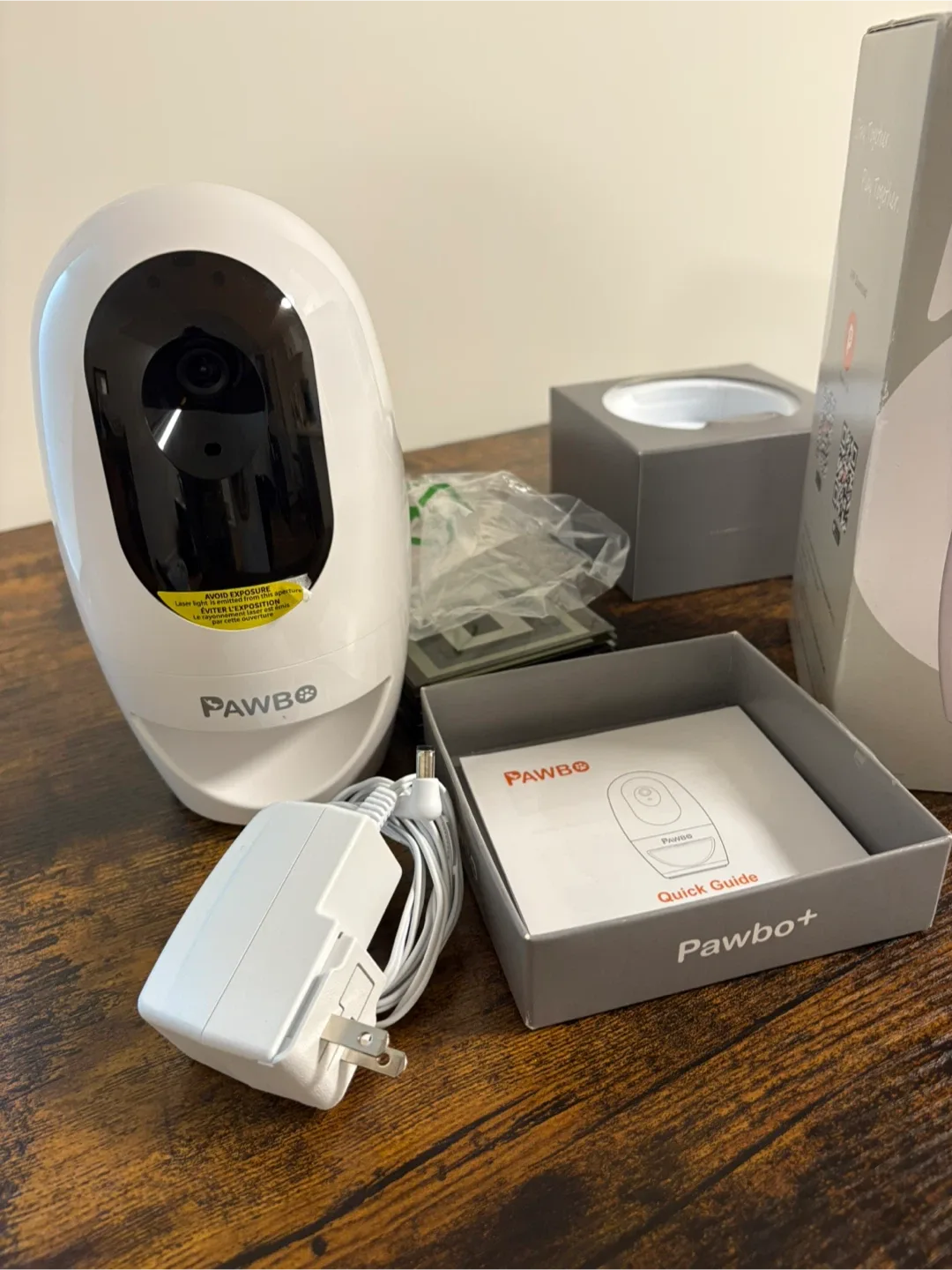 Pawbo+ Wireless Interactive Pet Camera - New in Box! image indicator(6)