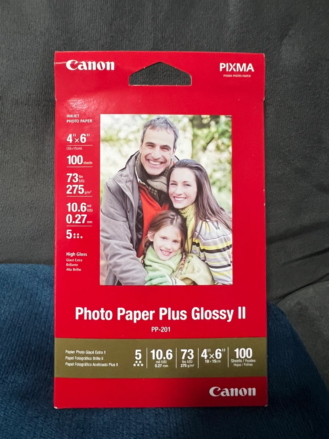 Canon Photo Paper Plus Glossy II 4x6 - photo 4