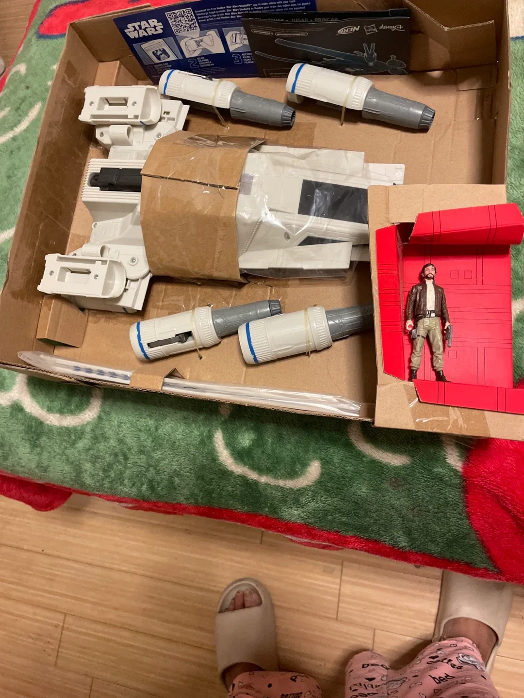 Star Wars NERF Lancer X-Wing Fighter Toy thumbnail