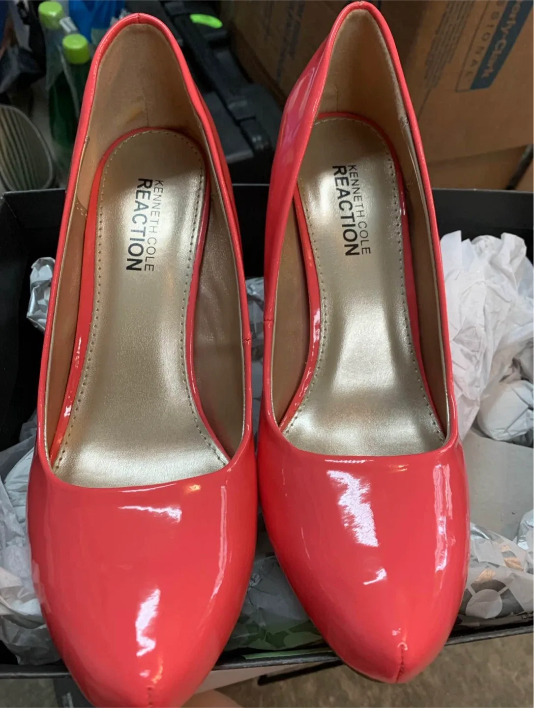 Kenneth Cole Reaction Coral Heels image indicator(2)