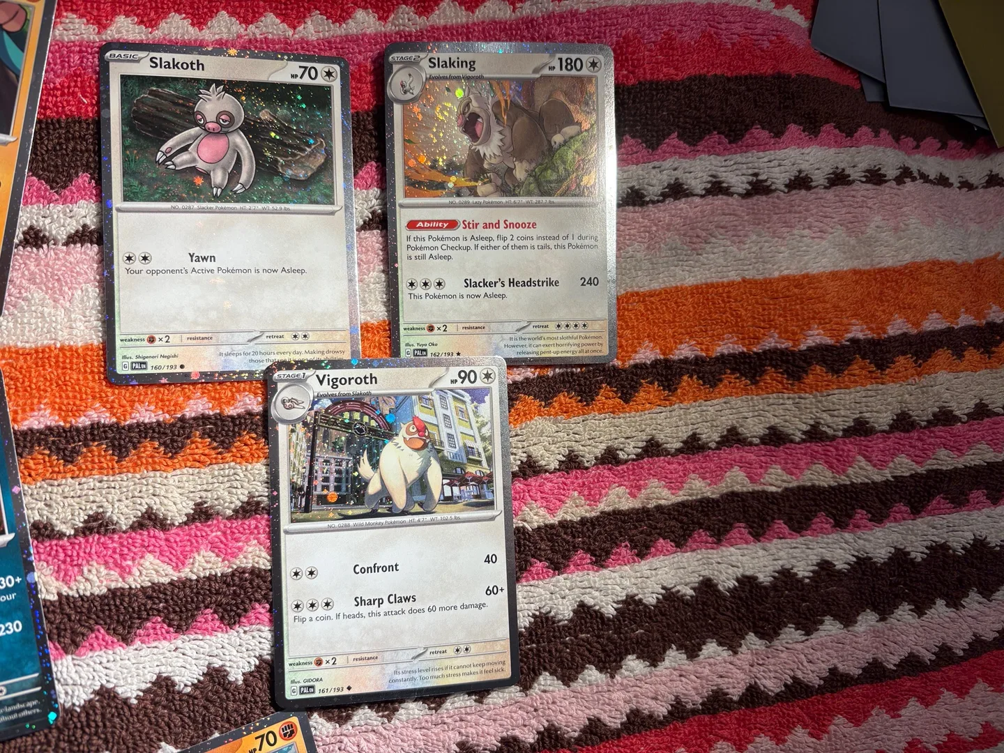 Pokémon Paldea Evolved Rare Cosmos Holo Lot image indicator(2)