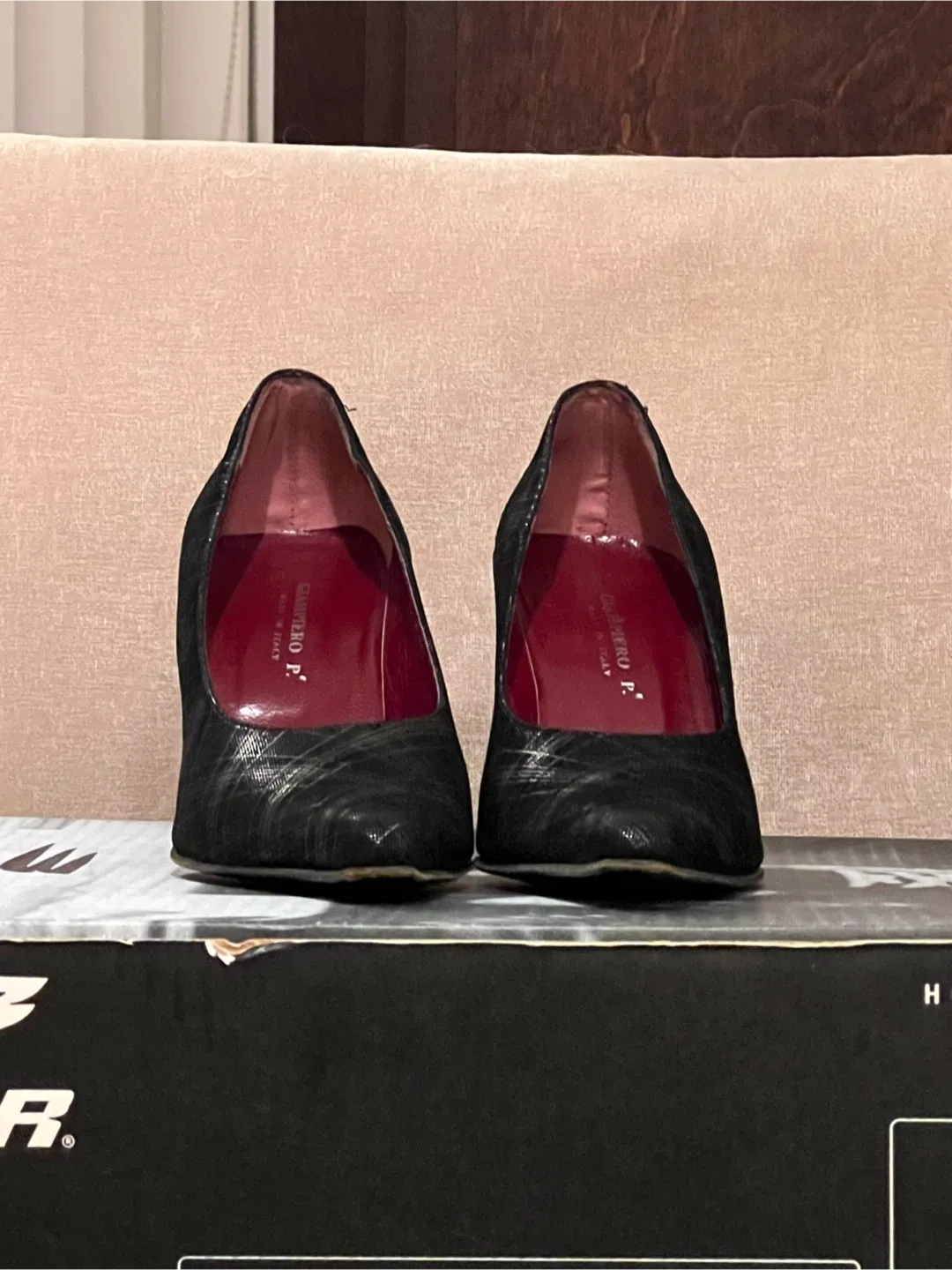 Giampiero P Donna Heels - Size 37 EU or 6 to 7 size US. thumbnail