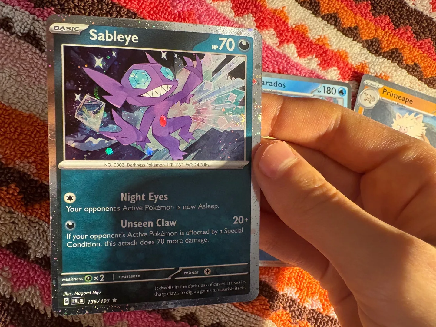 Pokémon Paldea Evolved Rare Cosmos Holo Lot image indicator(4)