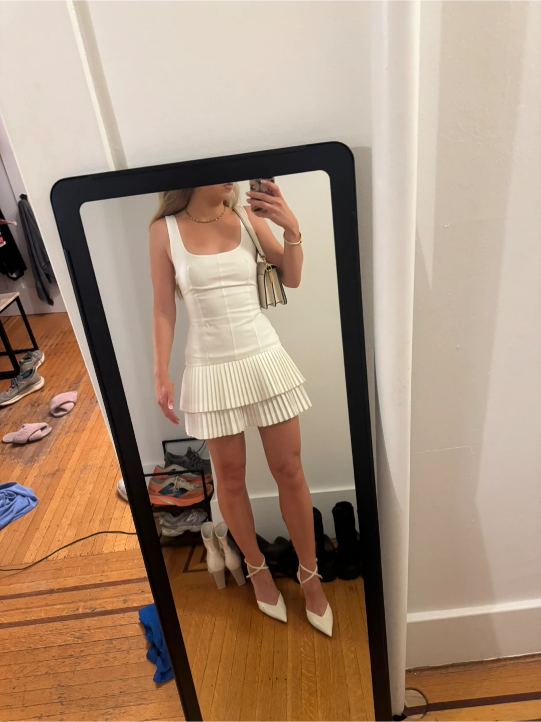 White Mini Dress