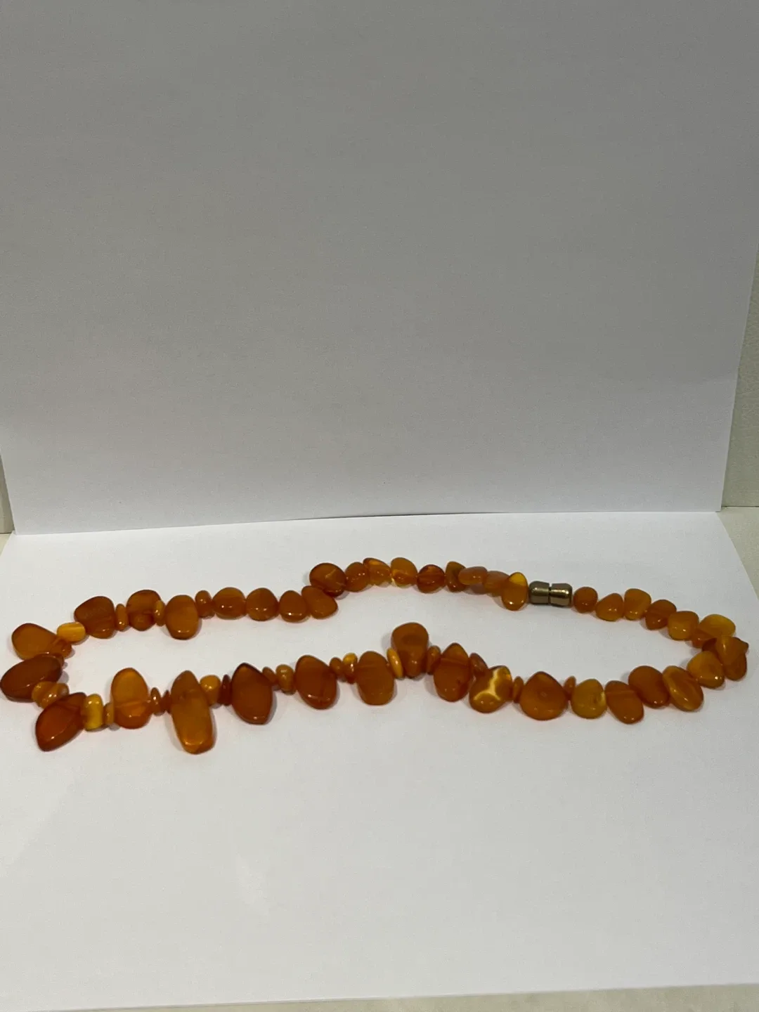 Amber Stone Necklace thumbnail