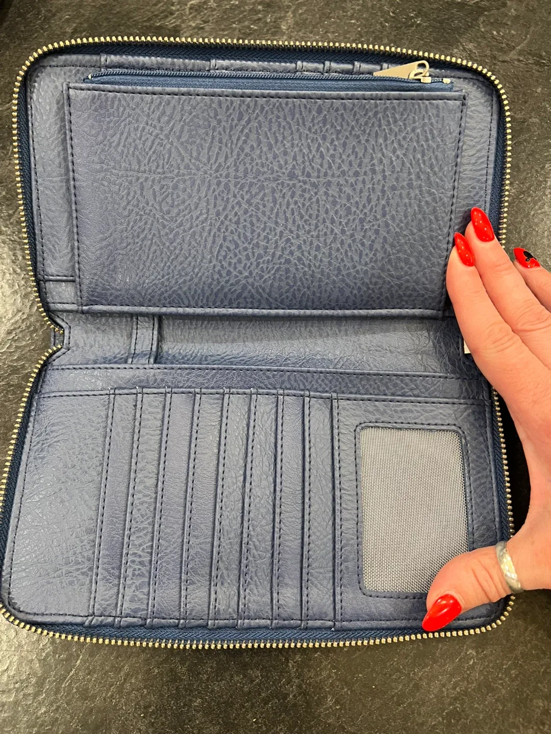 Matt & Nat Blue Wallet image indicator(2)