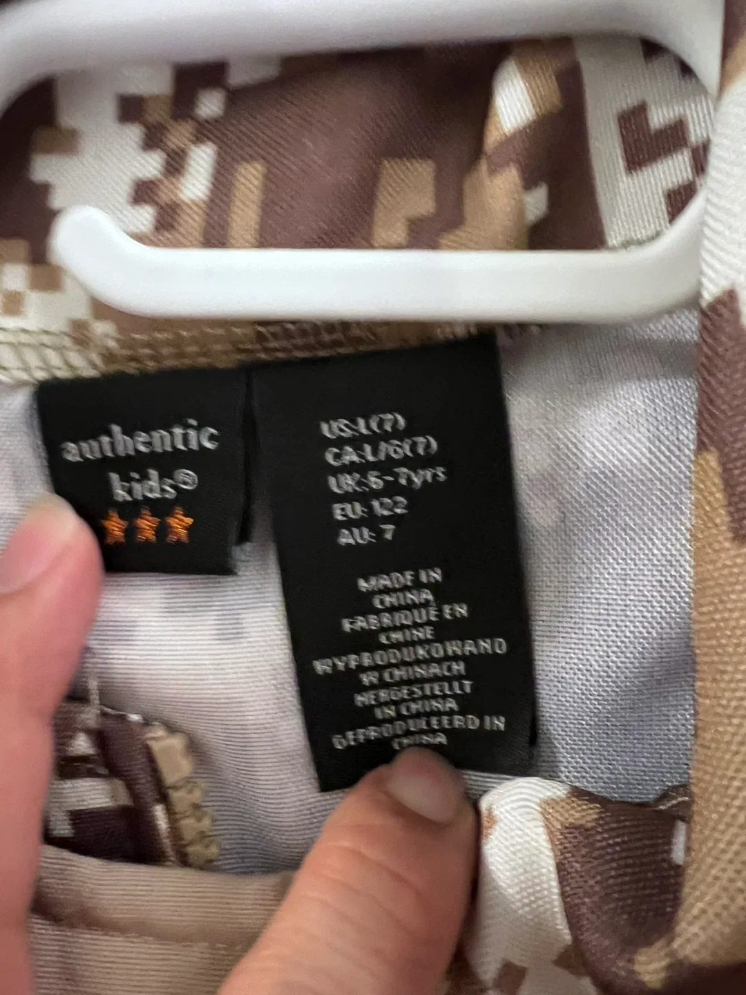 Authentic Kids Special Ops Costume - Size L (7) image indicator(3)