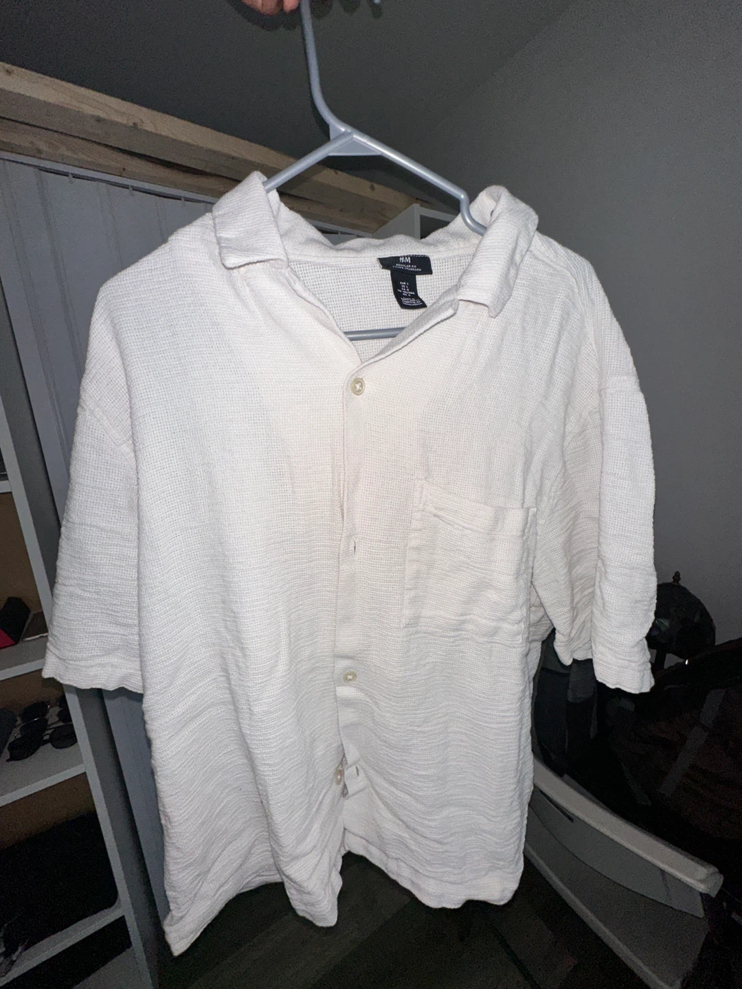 H&M Regular Fit Button Up - Size L