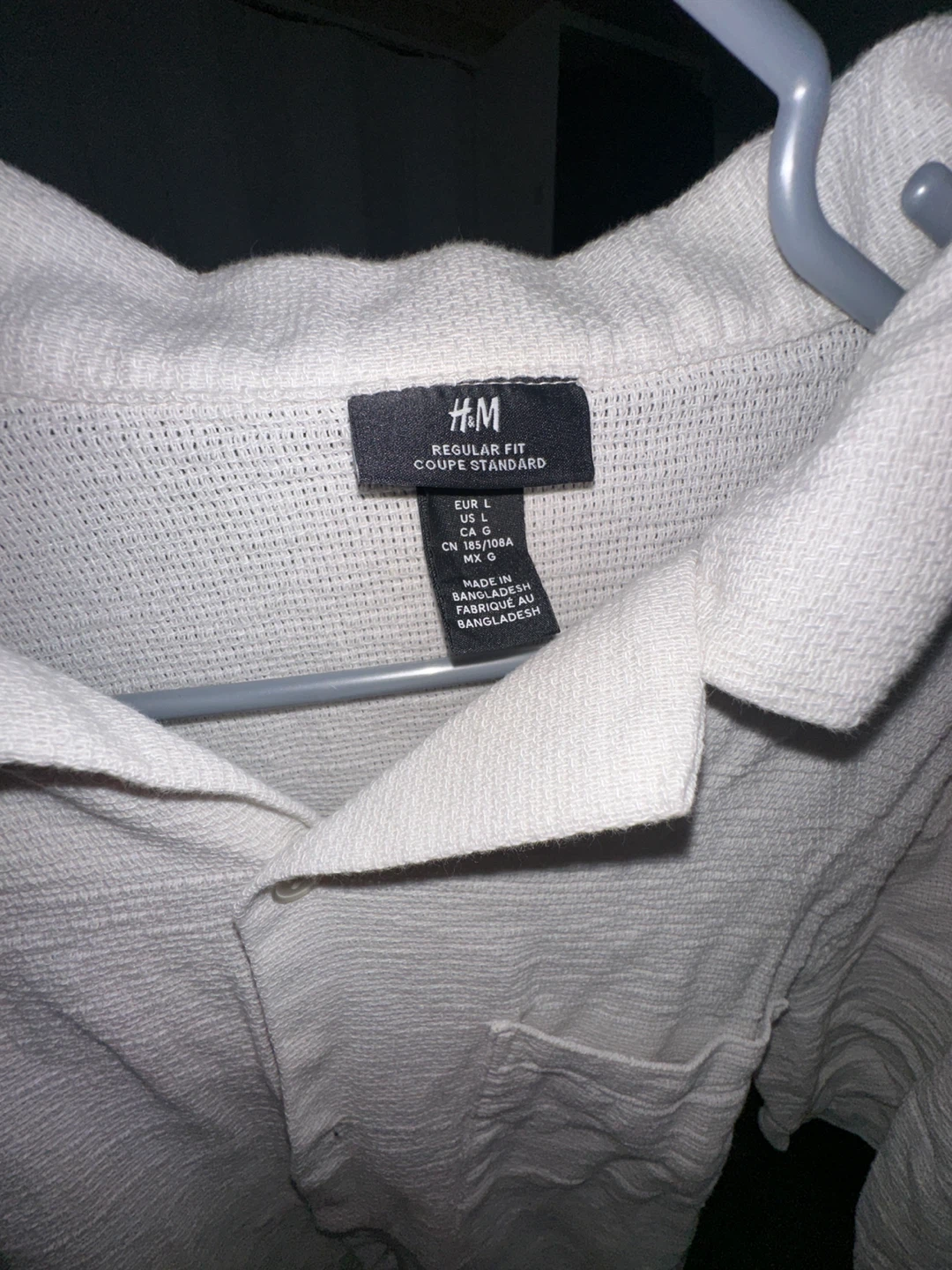 H&M Regular Fit Button Up - Size L - photo 2