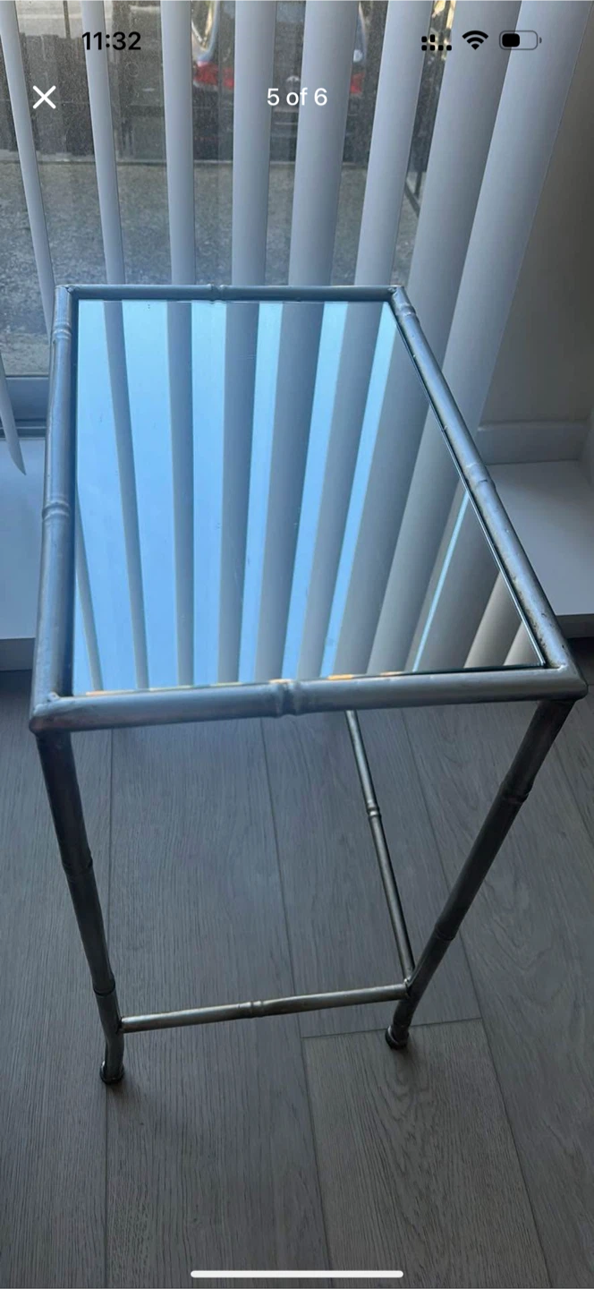 🥕Silver Mirror Side Table🥕 - photo 3