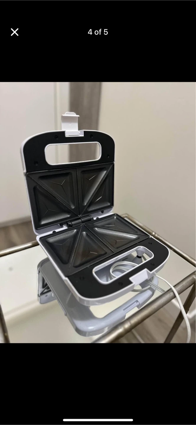 🥕Salton Sandwich Maker - White🥕 - photo 2