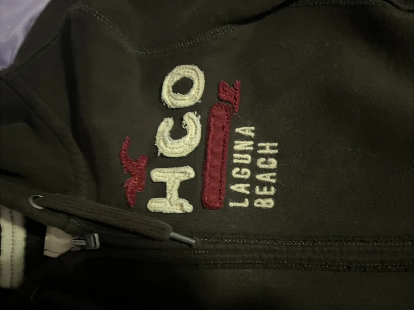 Hollister Brown Full Zip Hoodie image indicator(4)