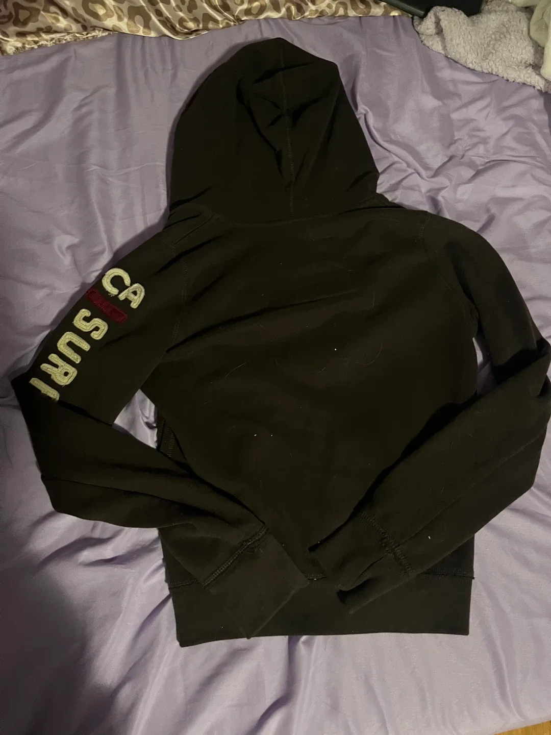 Hollister Brown Full Zip Hoodie image indicator(5)