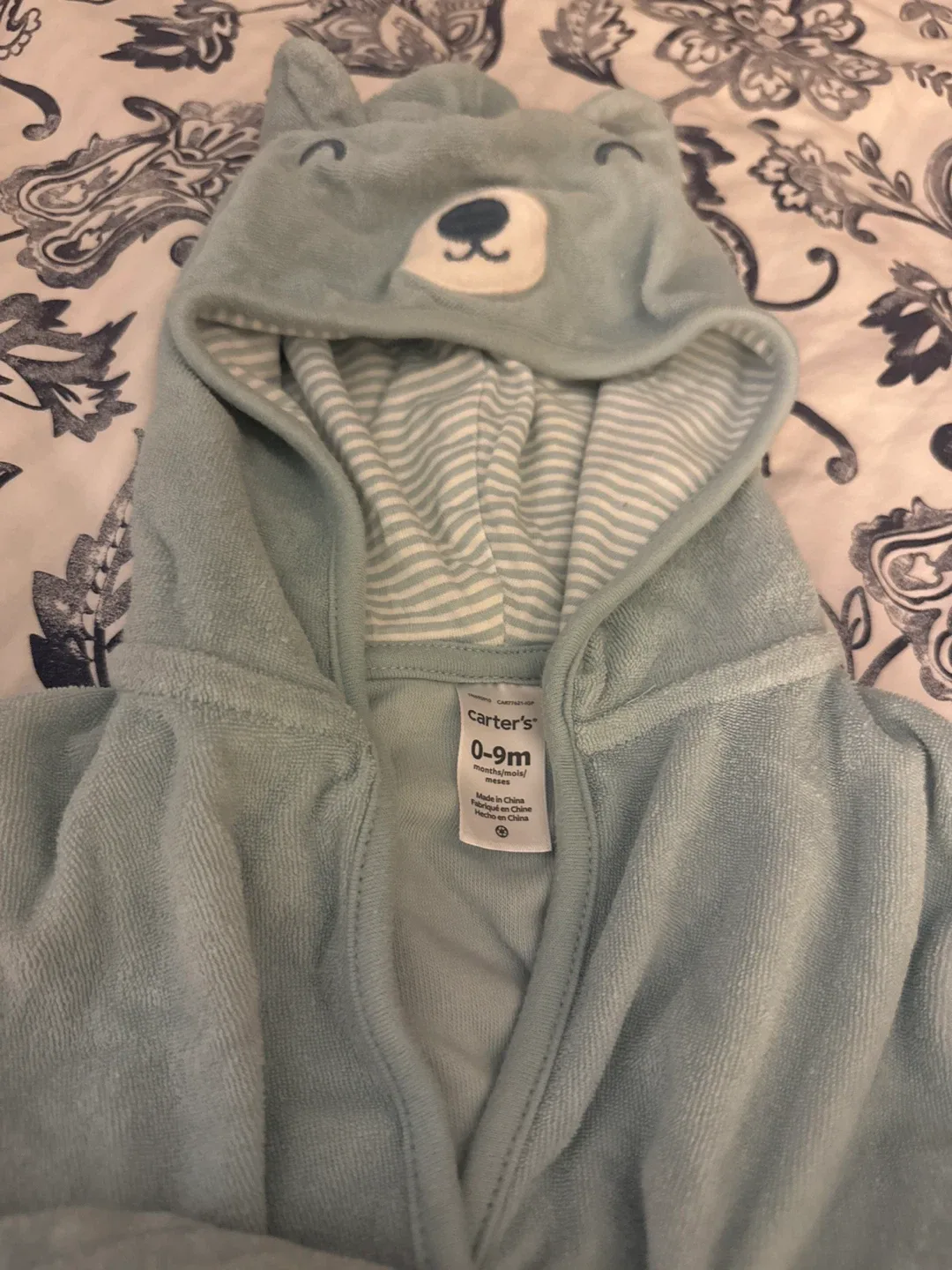 Carter's Baby Robe - 0-9 Months image indicator(2)