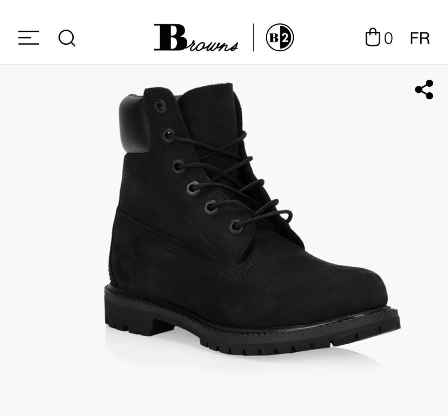 Timberland Premium 6” Ankle-High Boots