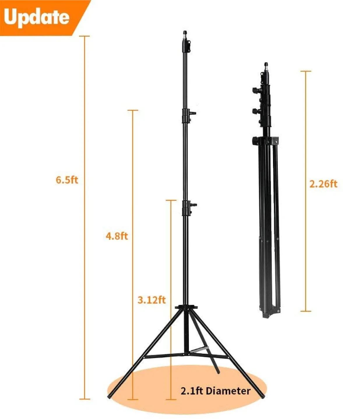 MOUNTDOG Backdrop Support System 10FT Adjustable thumbnail