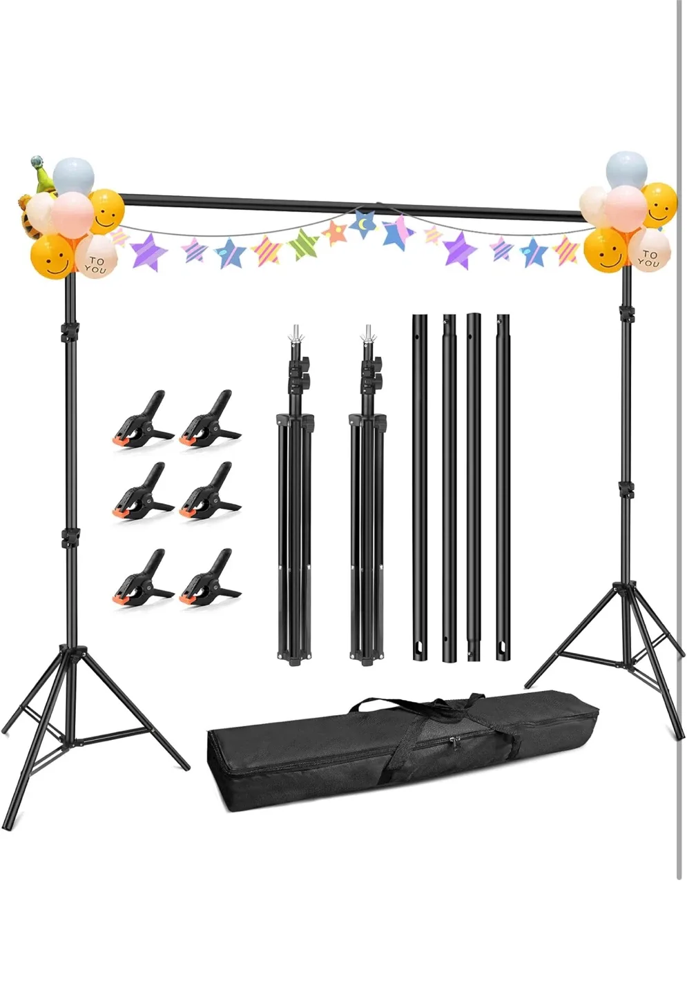 10x6.5ft Heavy Duty Backdrop Stand thumbnail
