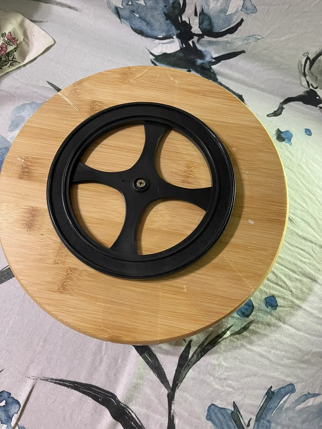 Rotating White  Serving Platter with 5 Sections🥕 image indicator(5)