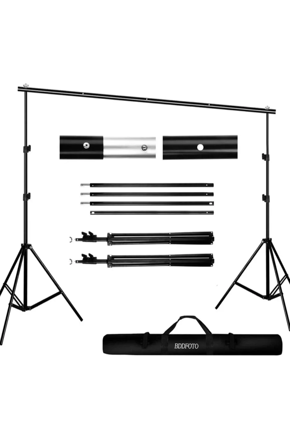Backdrop Stand Kit BDDFOTO 6.5x10ft/2x3m thumbnail