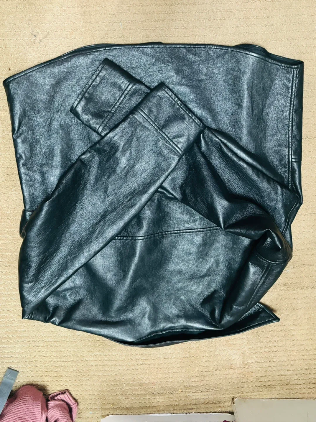 Aritzia Babaton Vegan Leather Shirt Jacket image indicator(2)