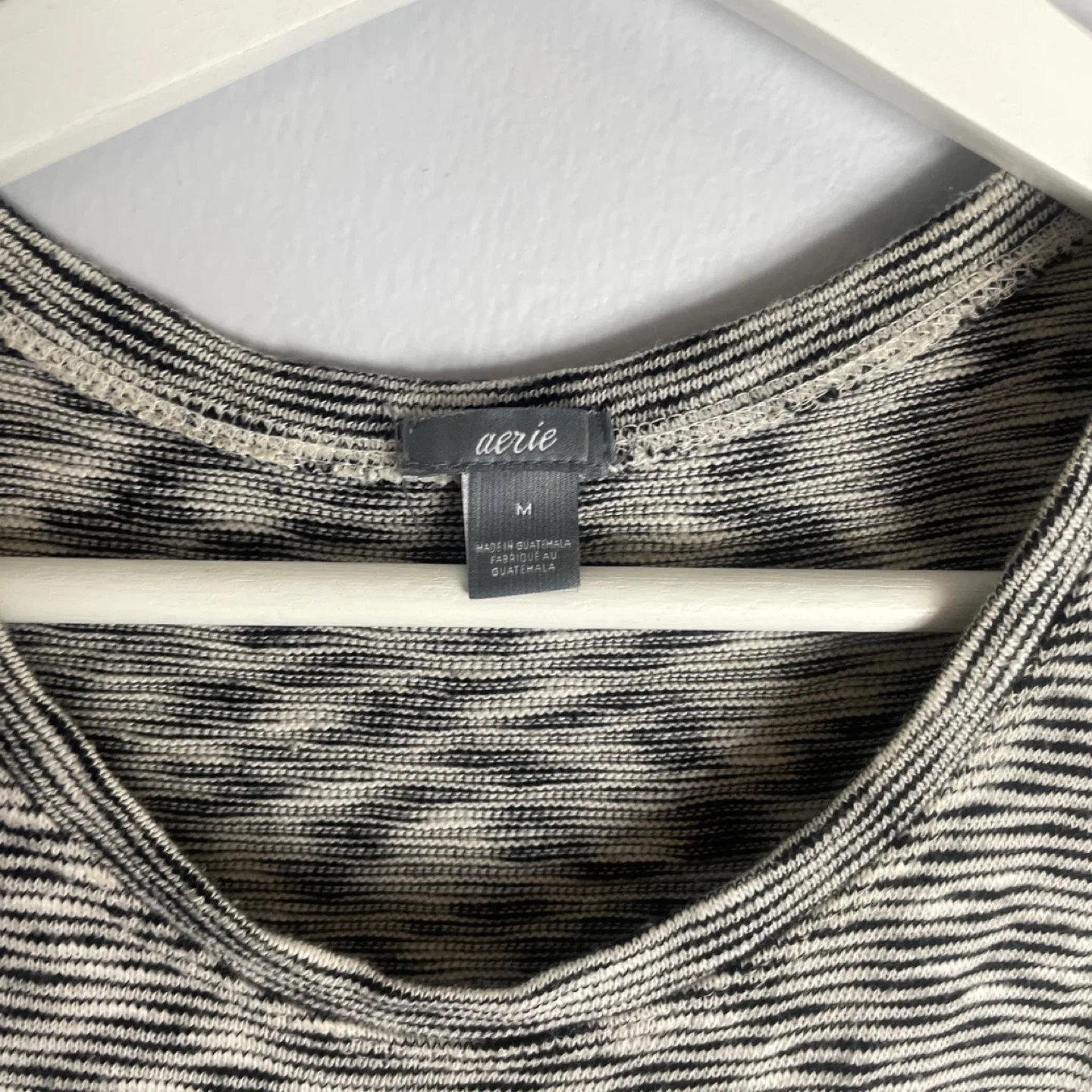 aerie Cotton Stripe Print Tank Dress Size Medium image indicator(3)