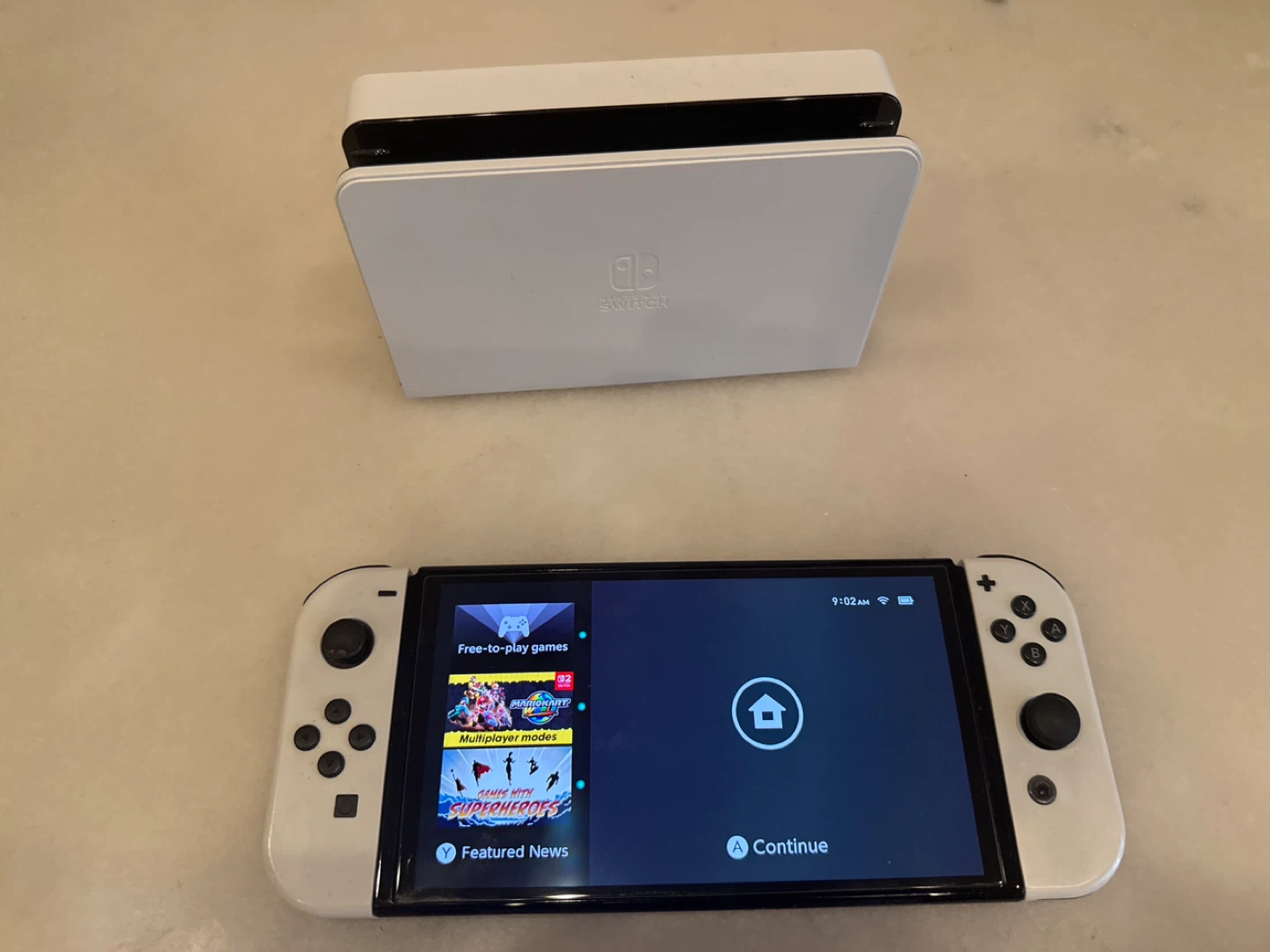Nintendo Switch OLED Model - White - photo 4