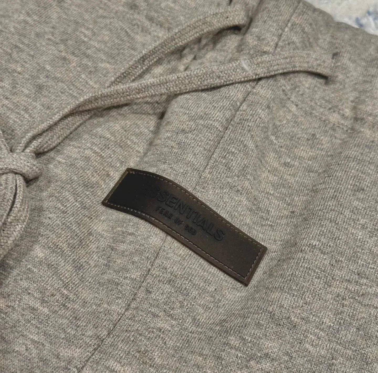Essentials Fear Of God Dark Oatmeal Sweatpants image indicator(3)