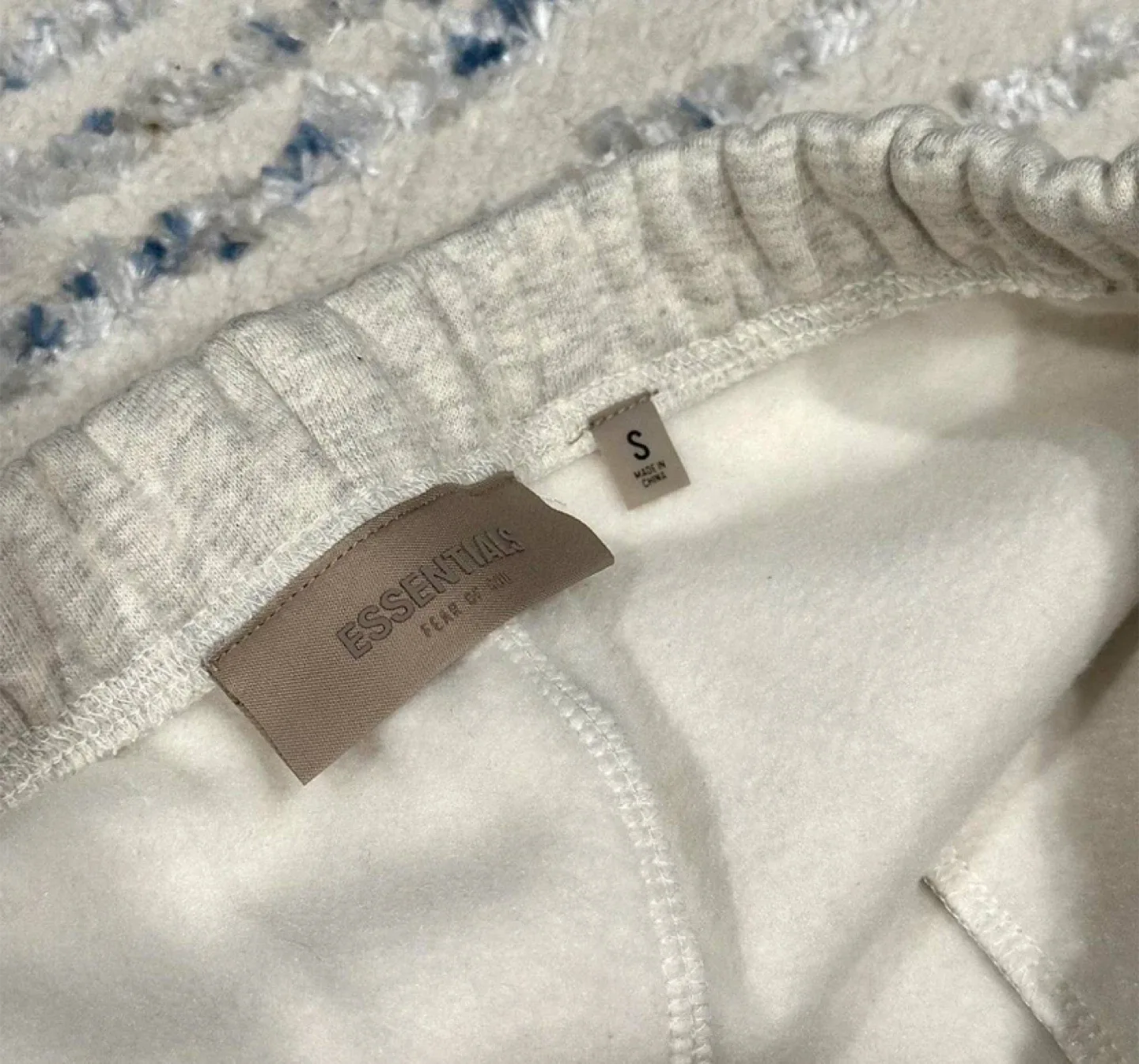 Fear Of God Essentials Sweatpants Light Heather Oatmeal image indicator(4)