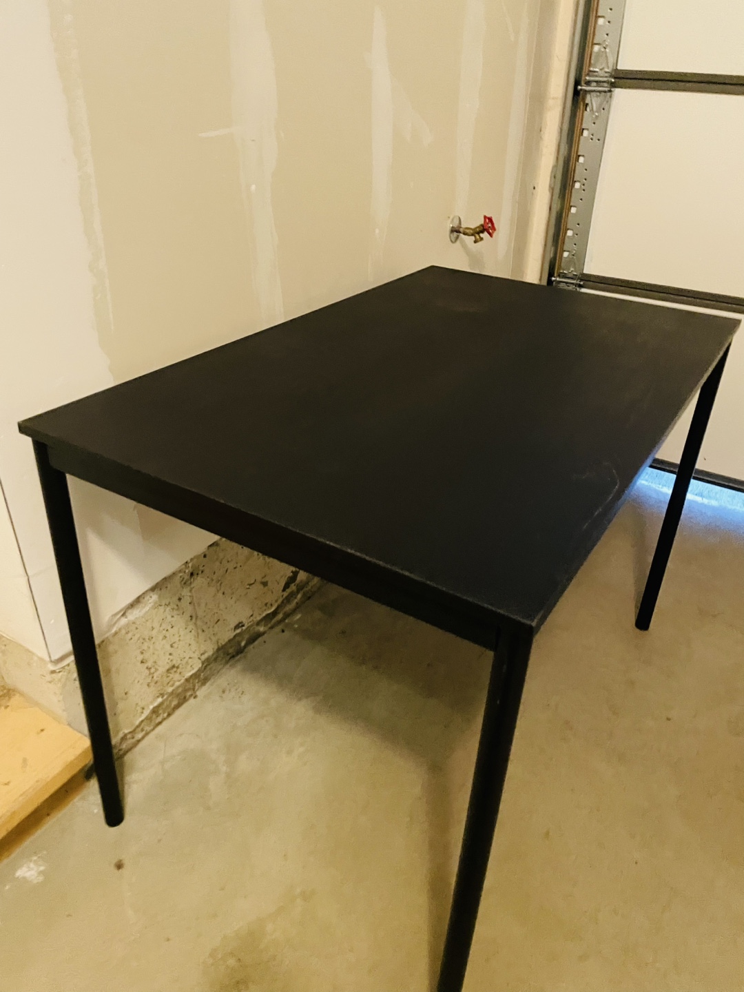 IKEA Black Table - photo 2
