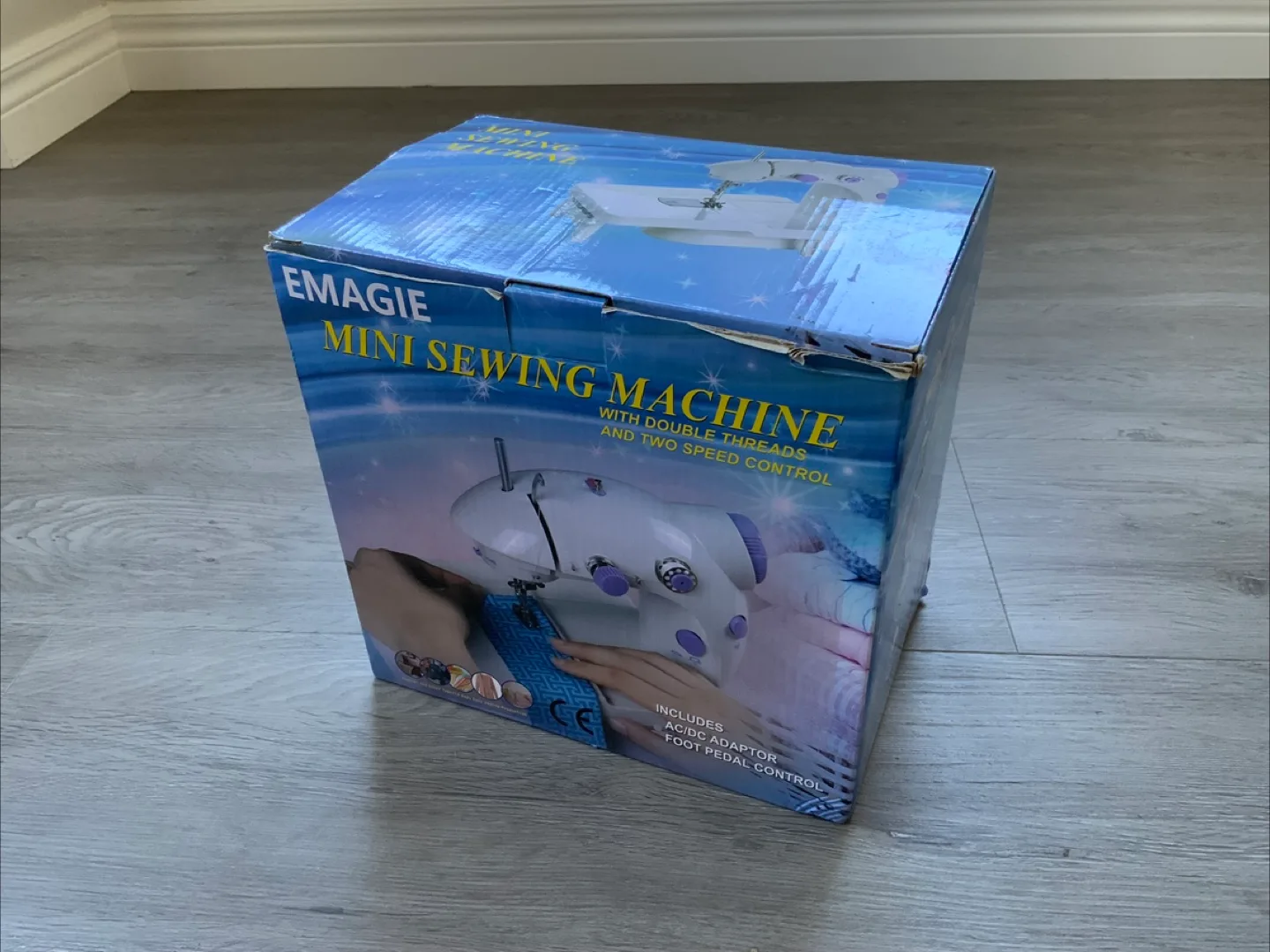 Emagie Mini Sewing Machine - Double Thread, Two Speed image indicator(3)