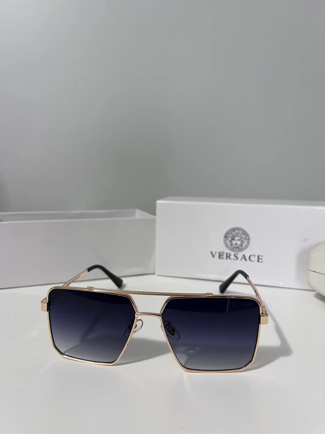 Versace Gold Frame Sunglasses image indicator(2)