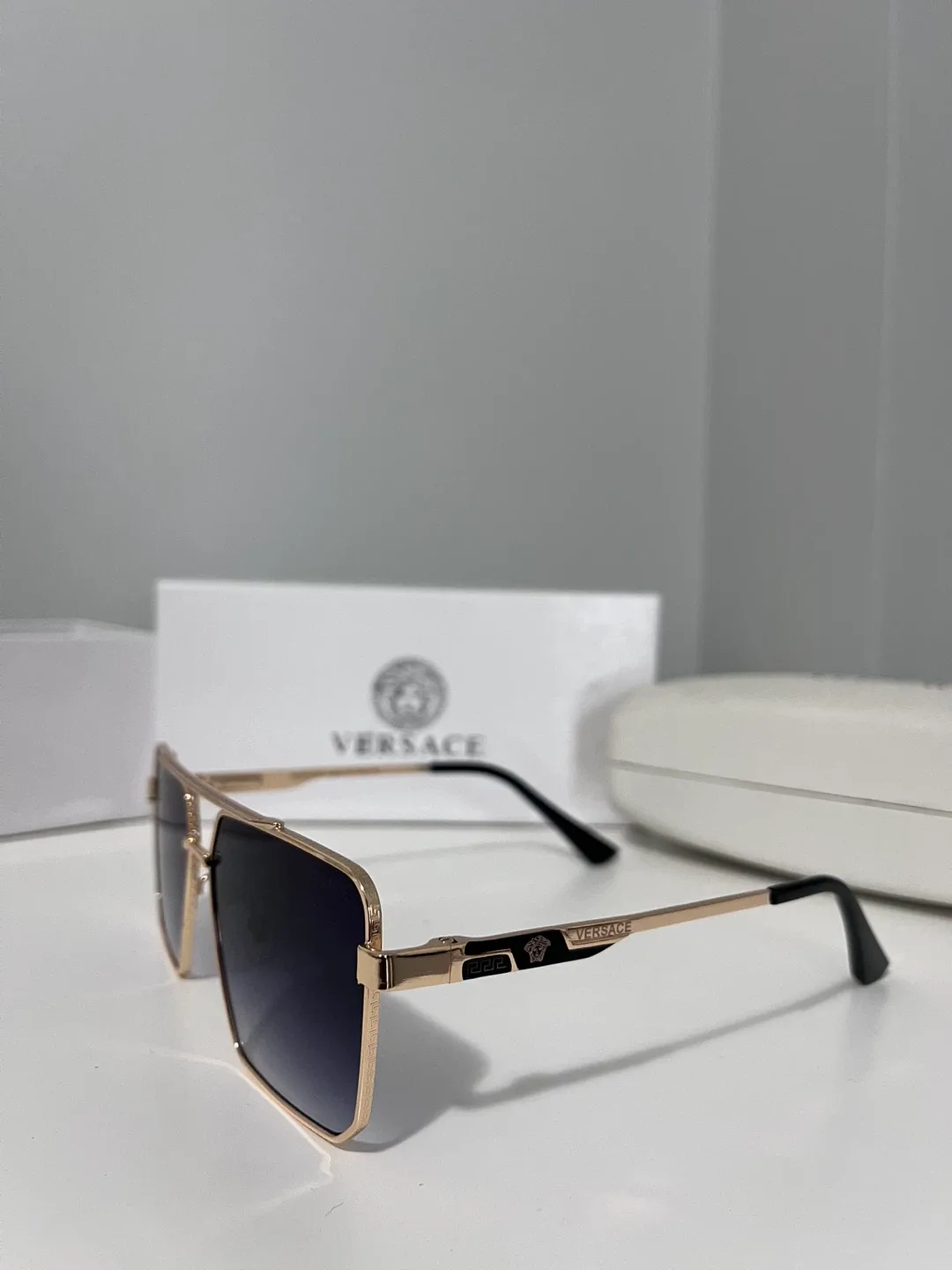 Versace Gold Frame Sunglasses image indicator(3)