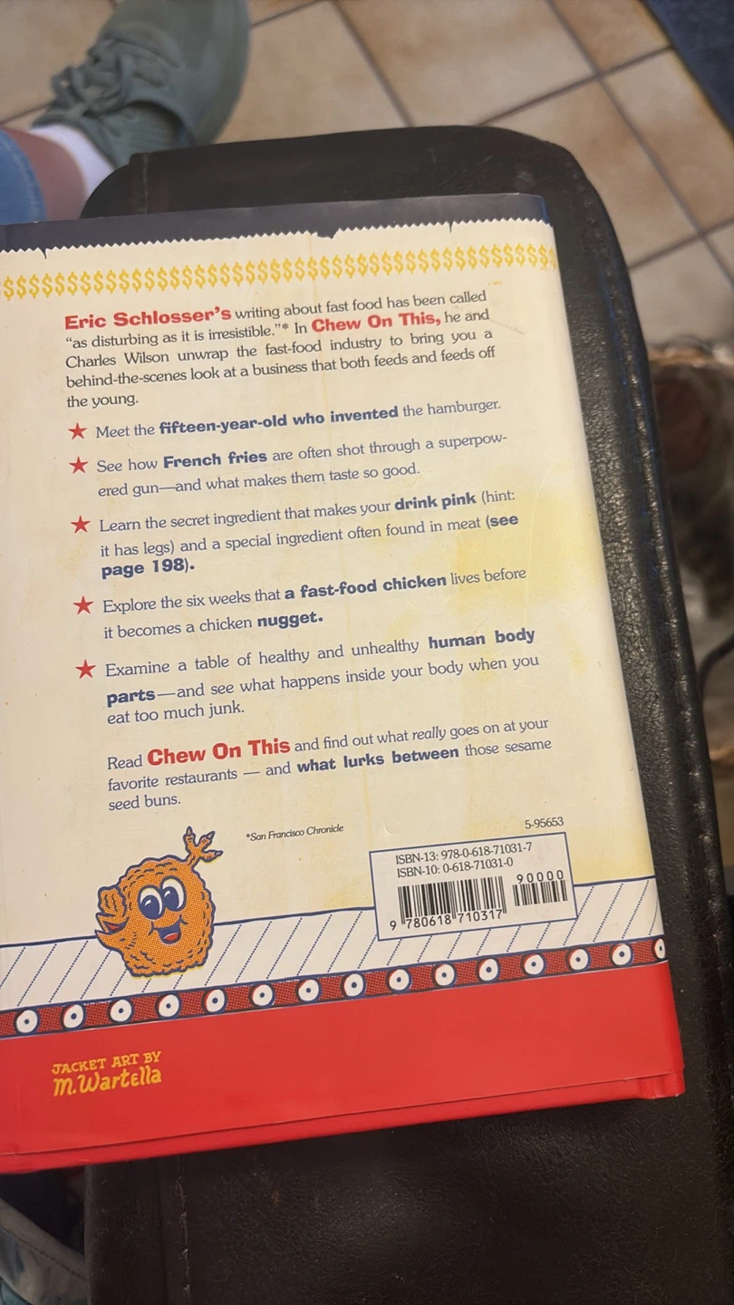 "Chew On This" by Eric Schlosser & Charles Wilson - photo 2