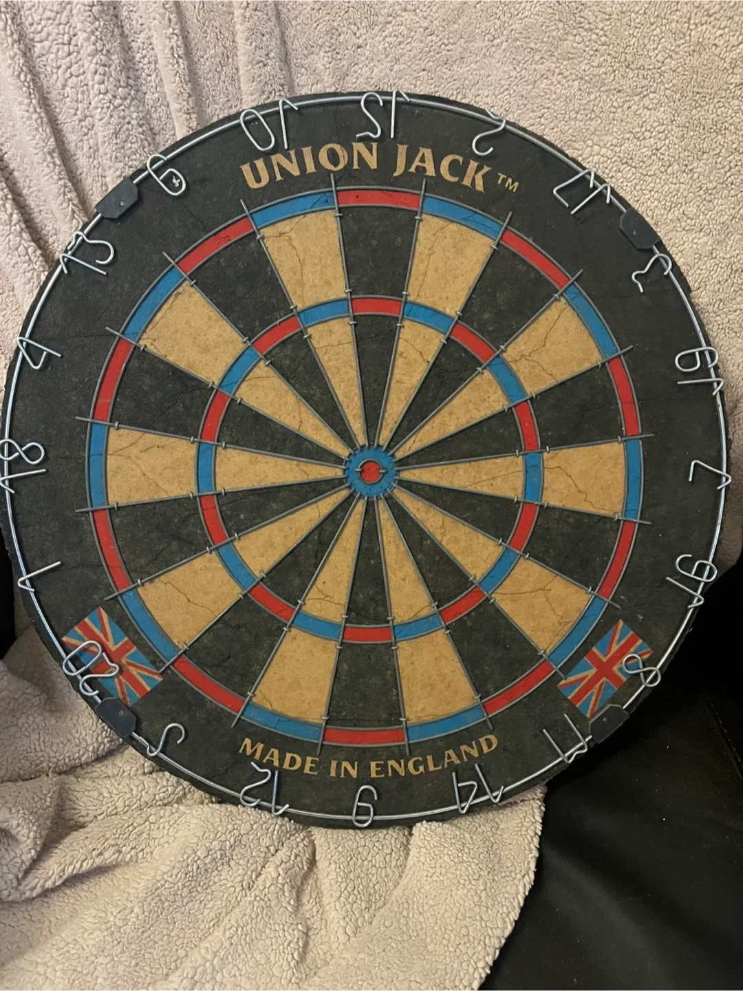 Union Jack Dartboard - Made in England thumbnail
