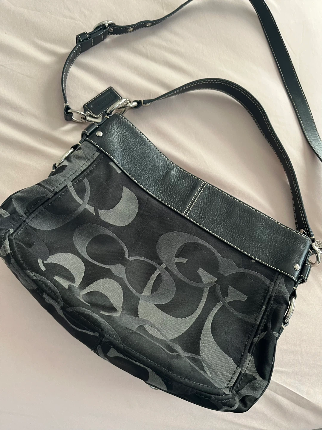 Coach ZOE Signature Convertible Hobo Bag - photo 2