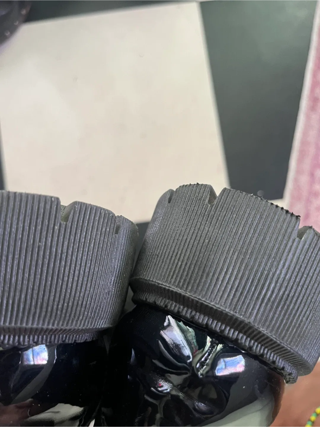 Black Patent Leather Loafers image indicator(2)