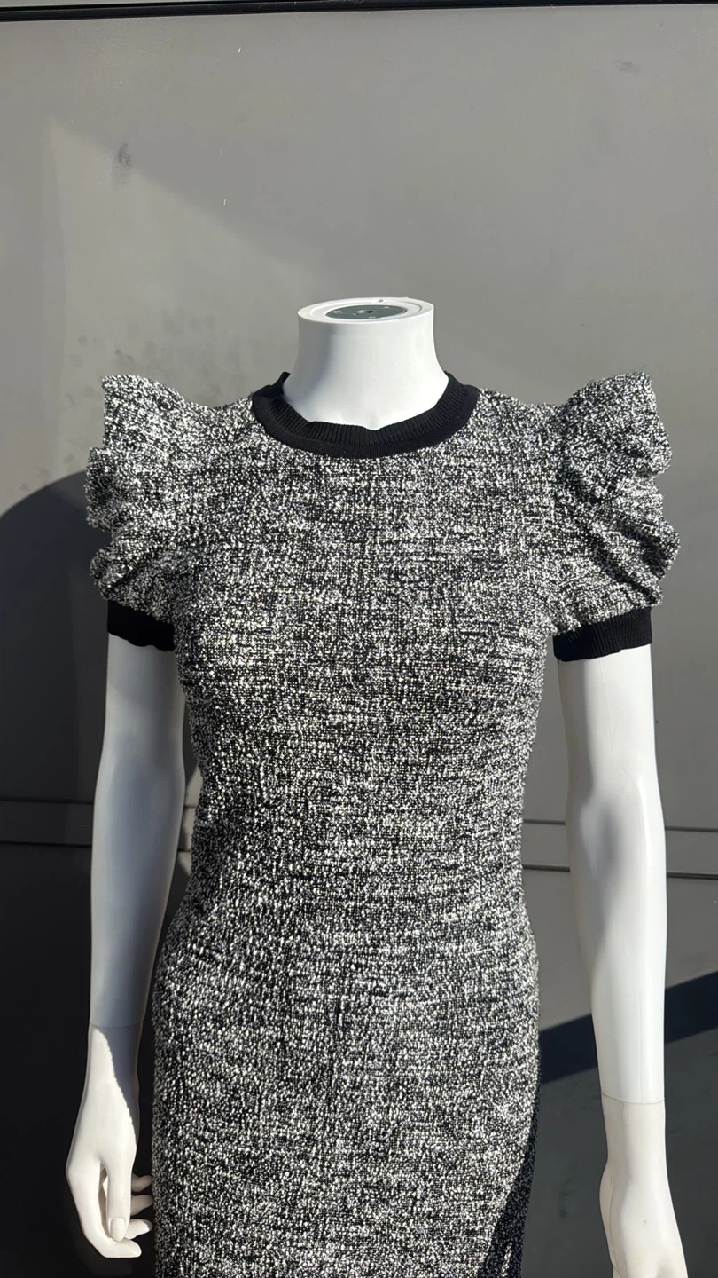 MaxMara Tweed Dress - Size US 0 / EU 34 - photo 3