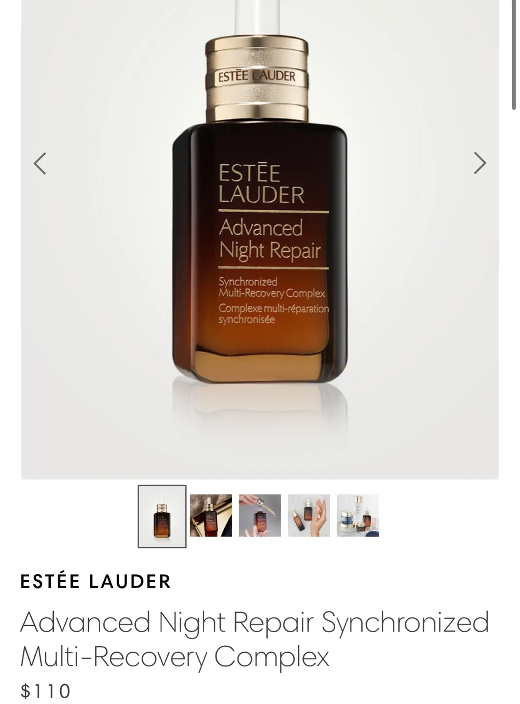 Estée Lauder Advanced Night Repair Serum image indicator(3)