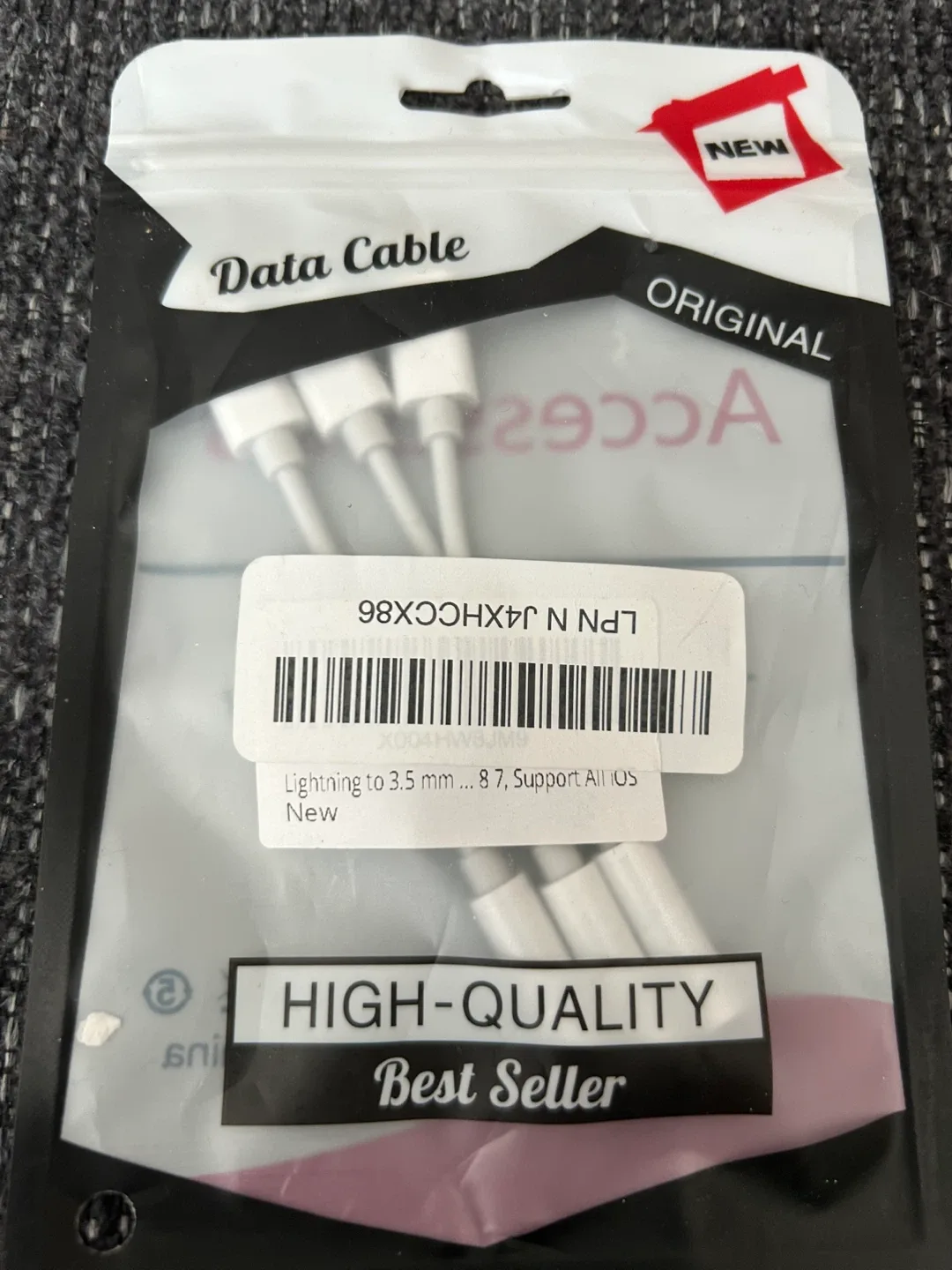 New Data Cable - Lightning to 3.5mm thumbnail