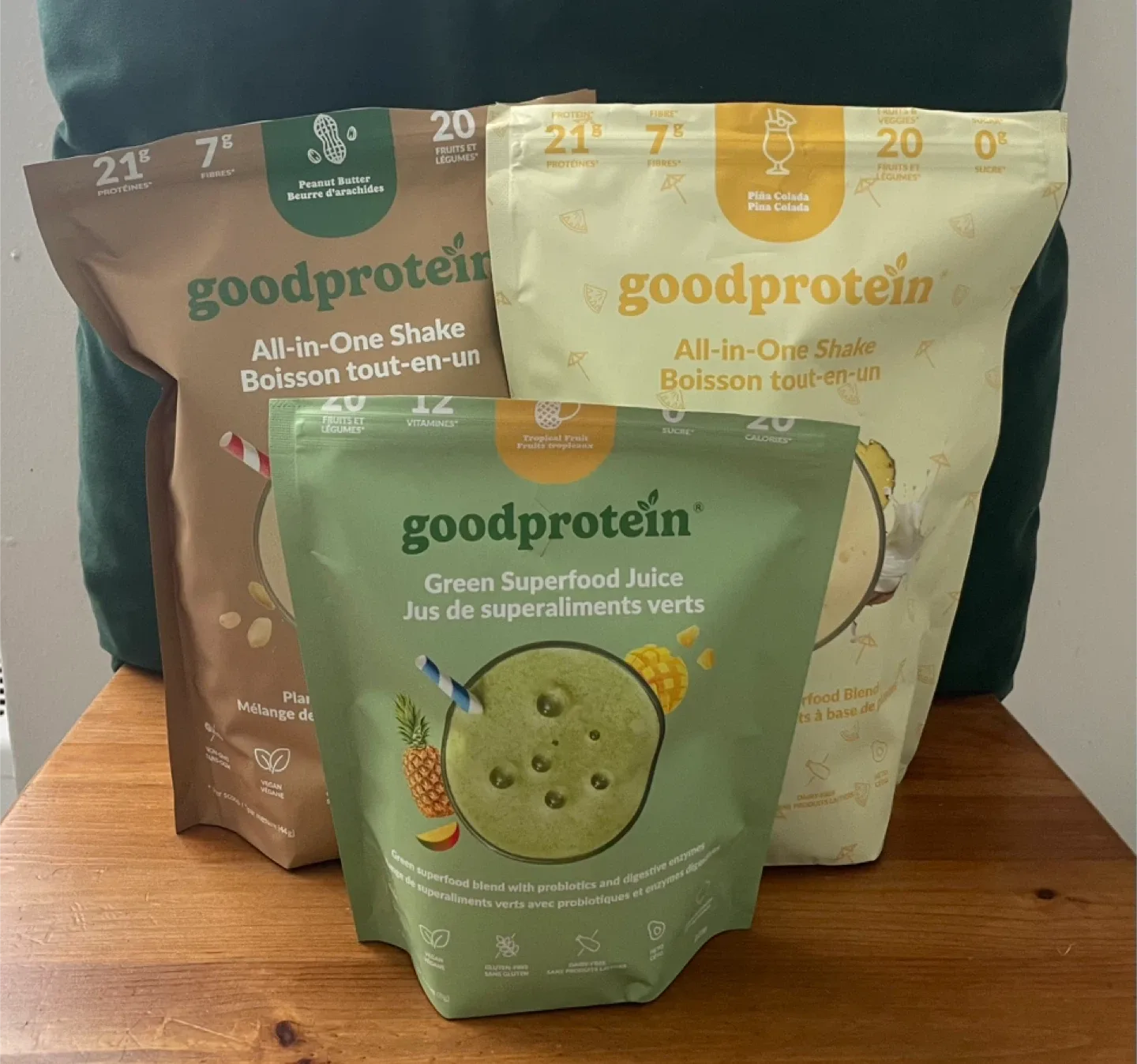 Good Protein All-in-One Shake & Green Superfood Juice thumbnail