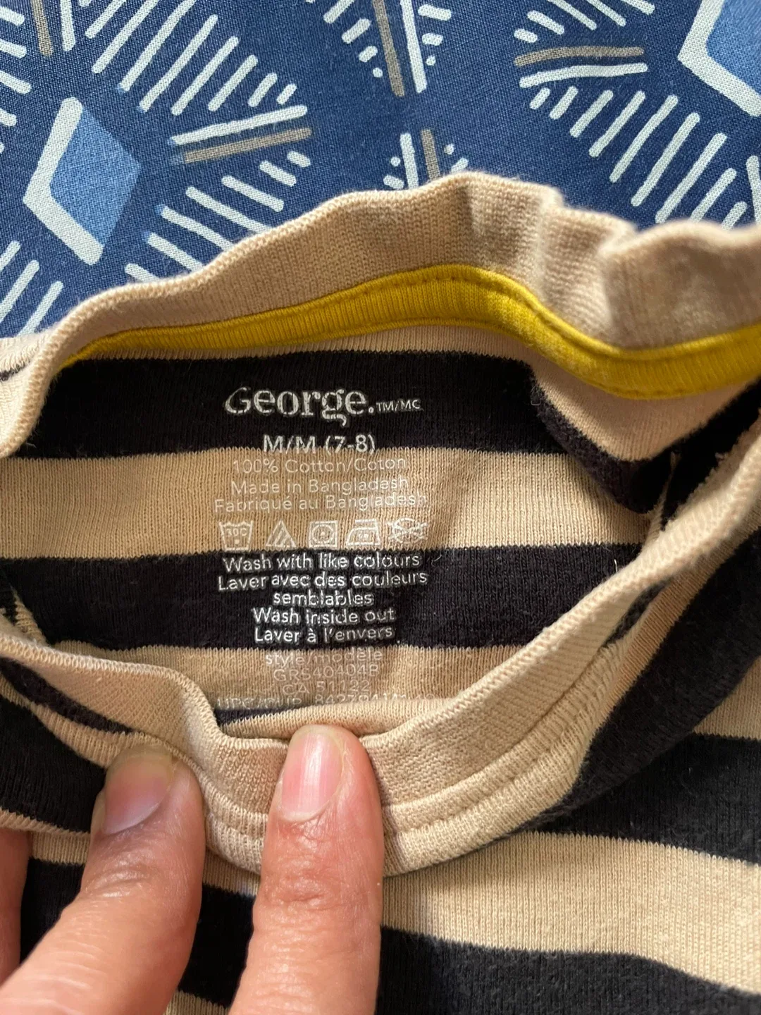 George Boys' Pajama Set Size M (7-8) 🥕 image indicator(5)